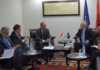 Zëvendësministri i infrastrukturës, Hanefi Muharremi priti në takim një delegacion të Minstrisë së Punëve të Jashtme dhe të Tregtisë së Hungarisë