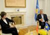 Presidenti Thaçi u takua me Micheline Calmy-Rey Presidenti i Kosovës,
