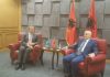 Behgjet Pacolli e Ilir Meta diskutojnë për bashkëpunimin ekonomik-politik