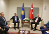 Presidenti Hashim Thaçi takohet me Erdoganin në New York