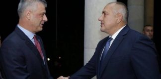 Boyko Borissov-Thaçit: Jeni të detyruar t’i zgjidhni mosmarrëveshjet me serbët