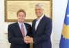 Thaçi priti në takim lamtumirës ambasadorin jo-rezident të Kanadasë, Daniel Maksymiuk