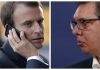 Vuçiq bisedë telefonike me Macronin para samitit Kosovë-Serbi në Uashington