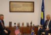 Kosnett dhe Sveçla flasin për luftimin e korrupsionit dhe sundimin e ligjit